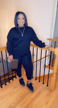 Load image into Gallery viewer, Black Out Jogger Set