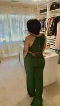 Load image into Gallery viewer, Olive Enchantress jumpsuit