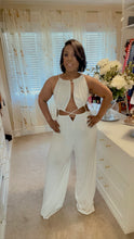 Load image into Gallery viewer, Diamond White Jumpsuit