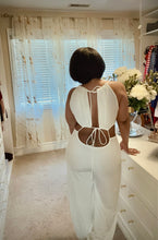 Load image into Gallery viewer, Diamond White Jumpsuit