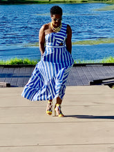 Load image into Gallery viewer, Blue-tiful Maxi Dress